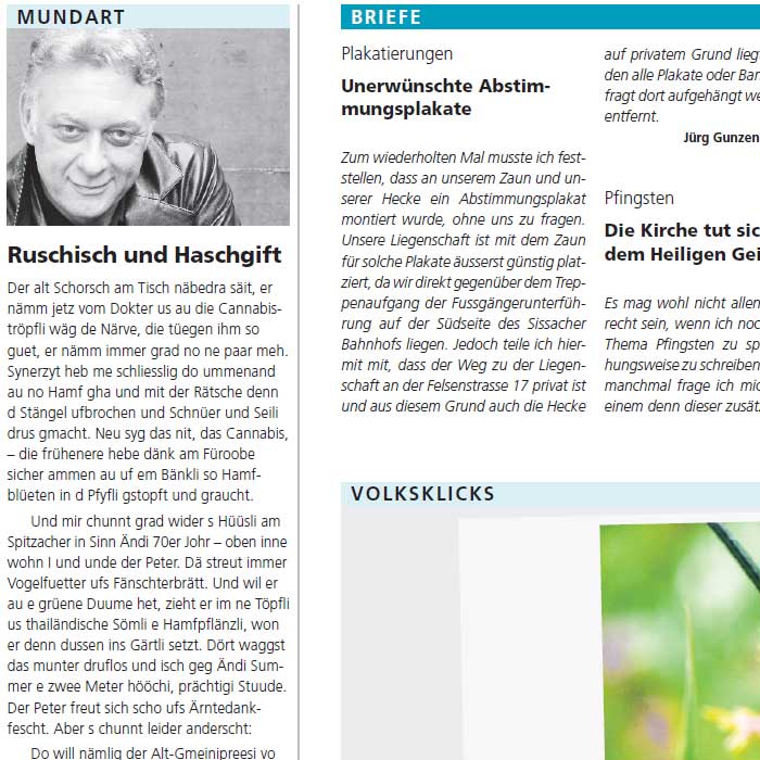 Ruschisch und Haschgift