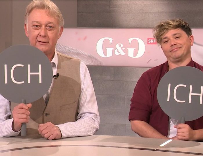 Florian Schneider und Patric Scott im G&G Harmonie-Quiz