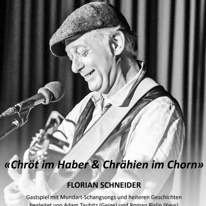 Tourneegastspiel «Chröt im Haber & Chrähien im Chorn» in Buus